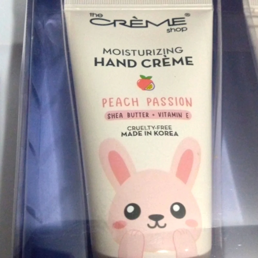 THE CRÈME SHOP HAND CRÈME TRIO - PEACH, MANGO, LAVENDER SHEA BUTTER LOTION NWT